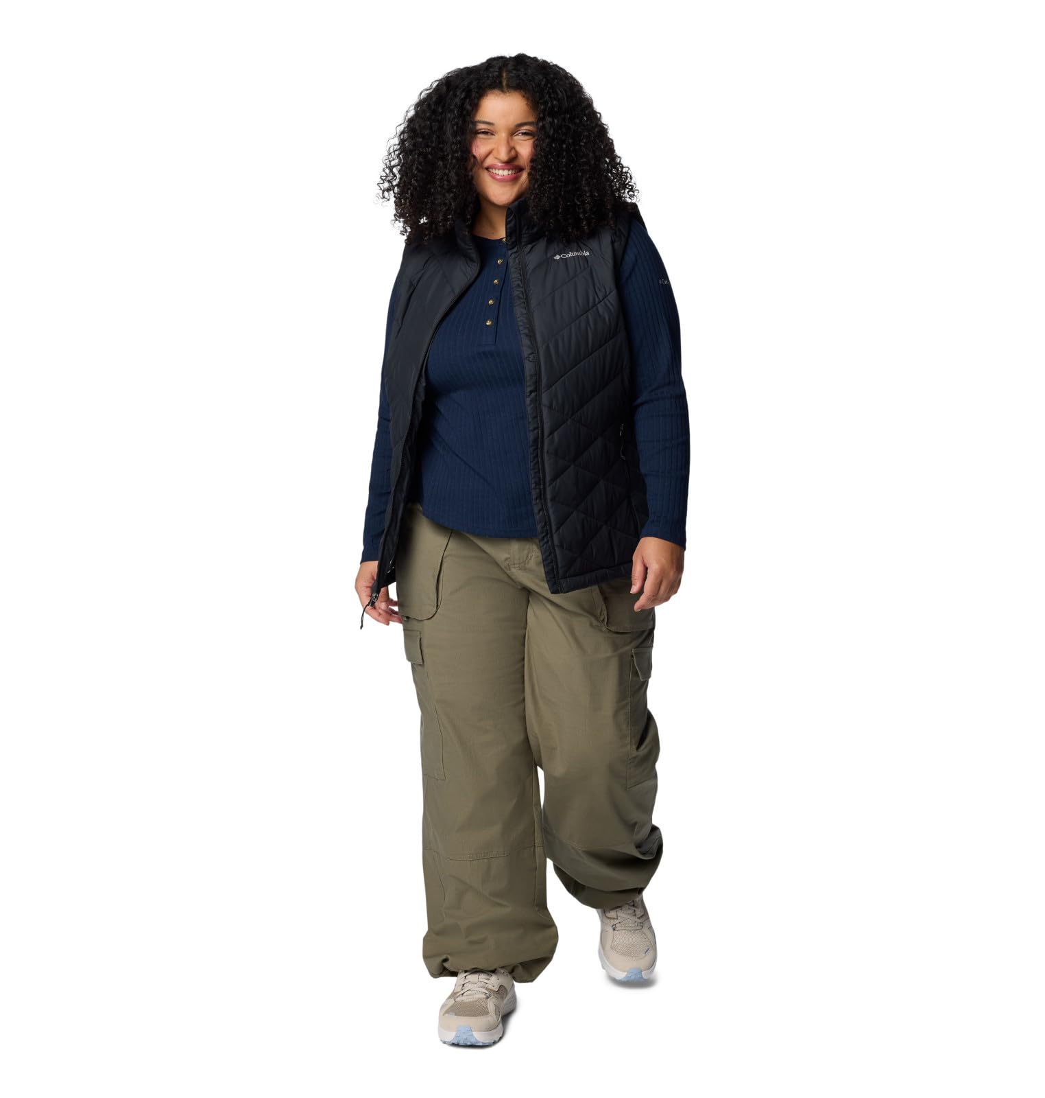 Columbia Women's Heavenly II Vest - Lightweight Packable Down Puffer Jacket for Outdoor Hiking, Camping & Winter Travel