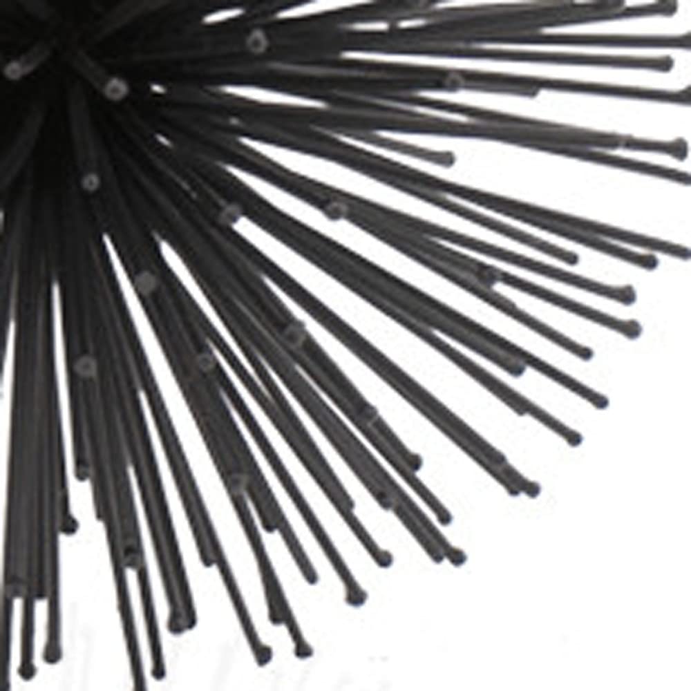 Modern Erizo Urchin Black Sphere Decor - 6