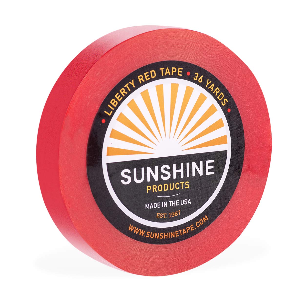 Liberty Red Liner Wig Adhesive Tape Roll - 1 Inch x 36 Yards | Strong Hold Hair System & Toupee Tape for Secure All-Day Wear | Perfect for Cosplay, Costumes & Daily Hair Replacement