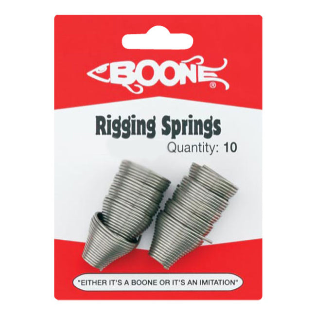 Premium Stainless Steel Bait Rigging Springs for Fishing - Saltwater & Freshwater Fishing Gear - Secure Hooks for Bass, Trout, and Saltwater Game Fish