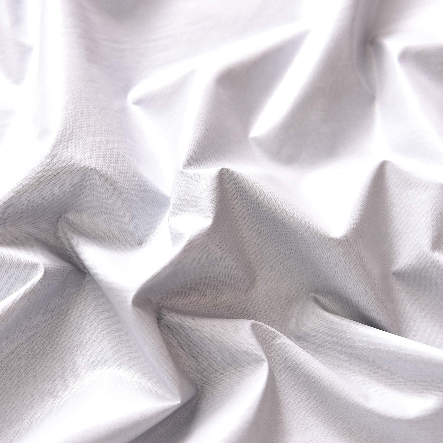 Black Waterproof Fitted Sheet Full Size - Deep Pocket Brushed Microfiber Mattress Protector (54