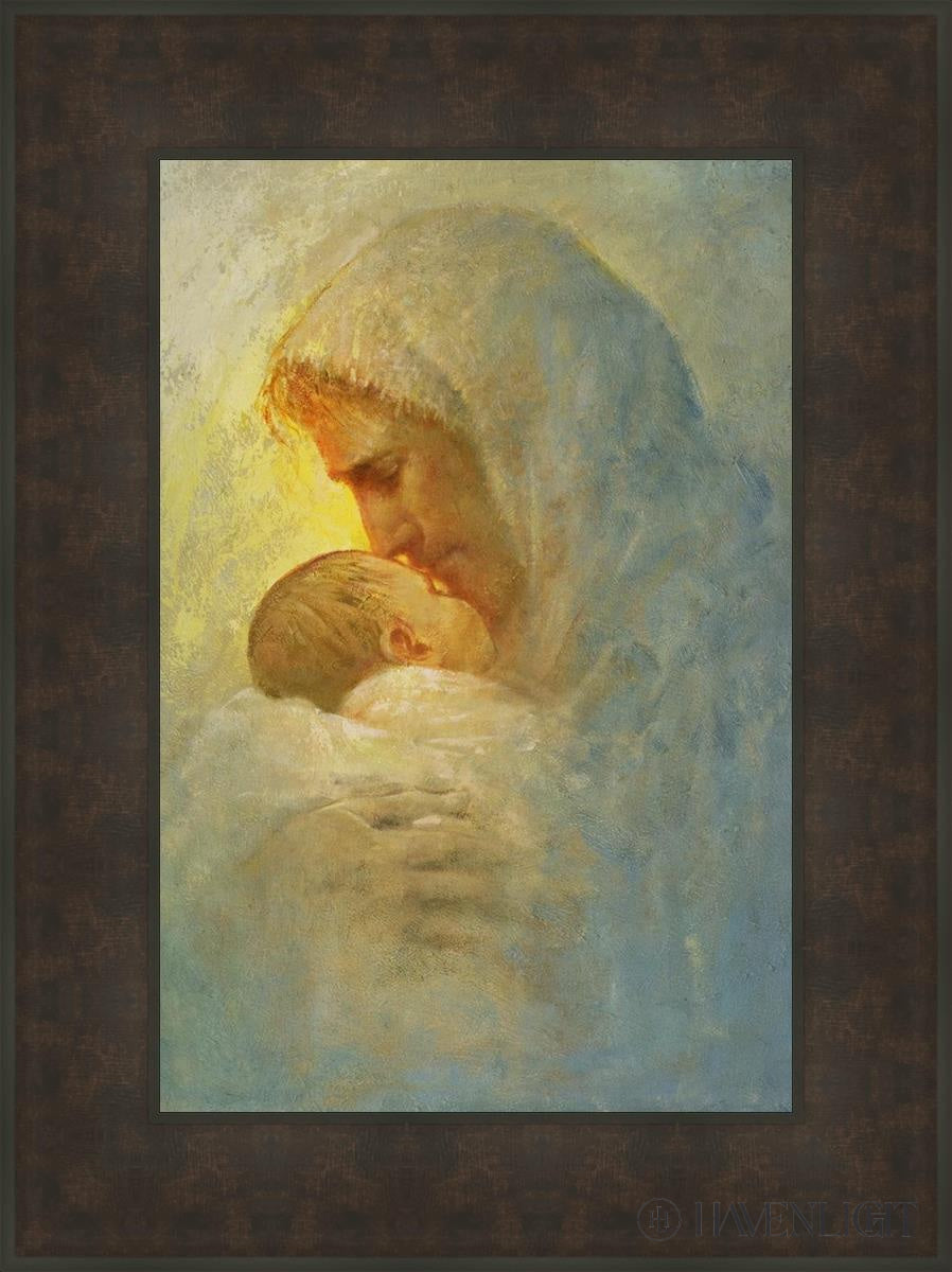 Abba By Yongsung Kim - Premium Christian Wall Art for Home & Church Decor | Inspirational Bible Verse Canvas Painting for Living Room, Bedroom & Office