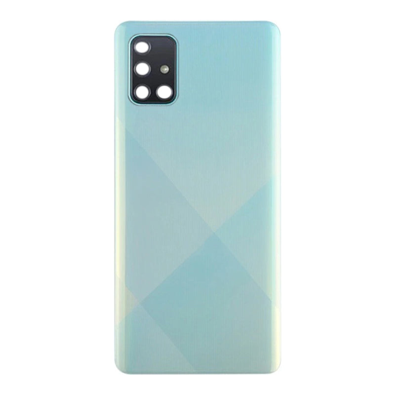 Samsung Galaxy A71 Rear Glass Replacement with Camera Lens - OEM Quality Back Cover for Galaxy A71 - Easy DIY Repair for Cracked or Broken Back Panel - Perfect for Home, Office, or Travel Use