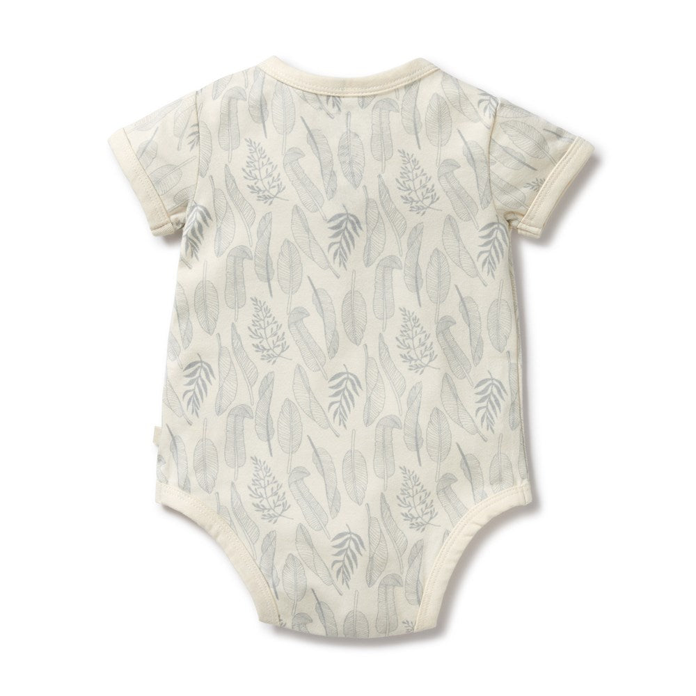 Organic Baby Bodysuit - Soft New Leaf Cotton Onesie for Infants | Eco-Friendly & Hypoallergenic | Perfect for Playtime, Sleep & Everyday Comfort
