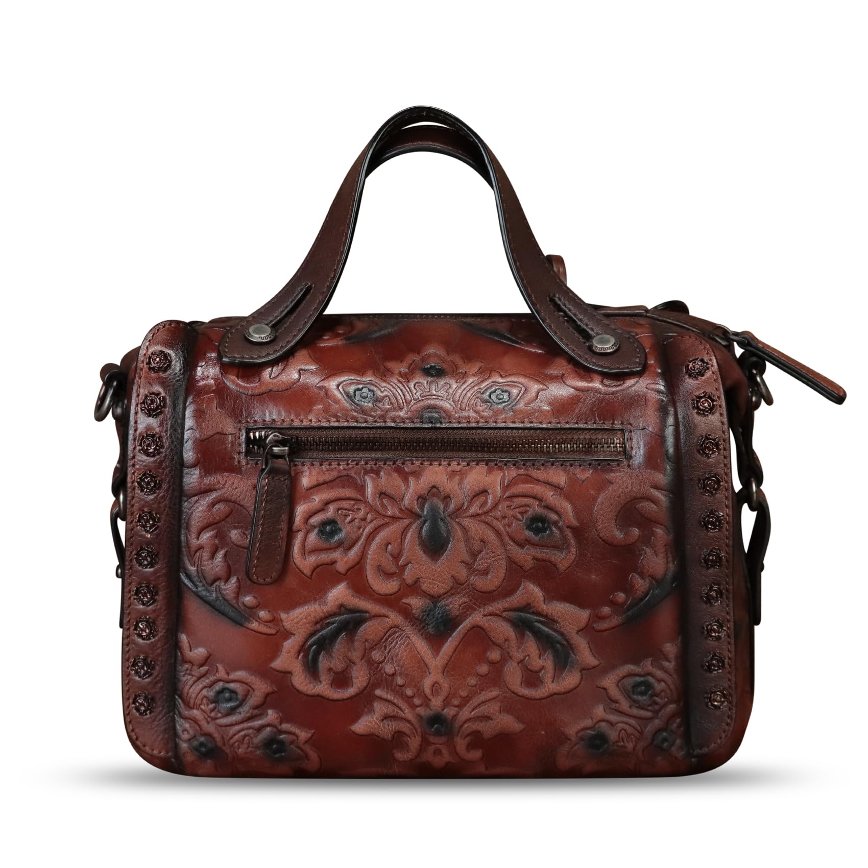 Vintage Leather Handbags for Women - Crossbody & Shoulder Bags for Daily Use