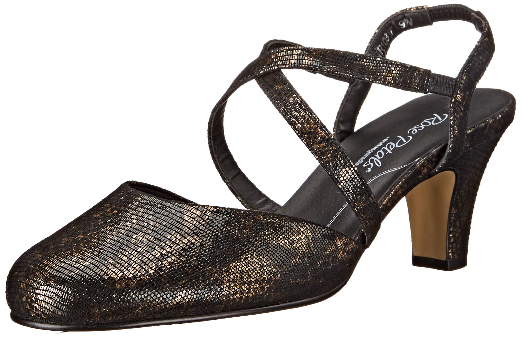 Rose Petals Women's Caliente Dress Pump - Elegant High Heel Shoes for Women, Perfect for Weddings, Parties & Evening Events