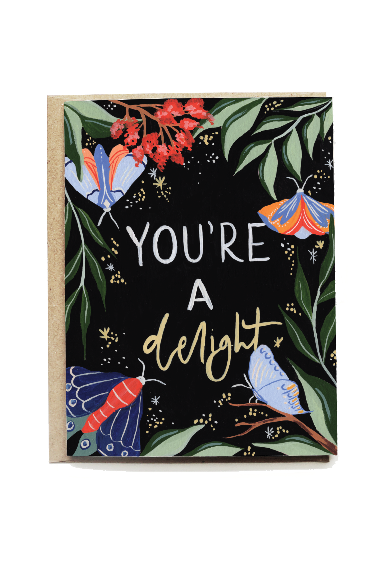 You're a Delight Greeting Card - Thoughtful Birthday, Thank You & Appreciation Card for Friends & Family - Perfect for Special Occasions & Everyday Joy