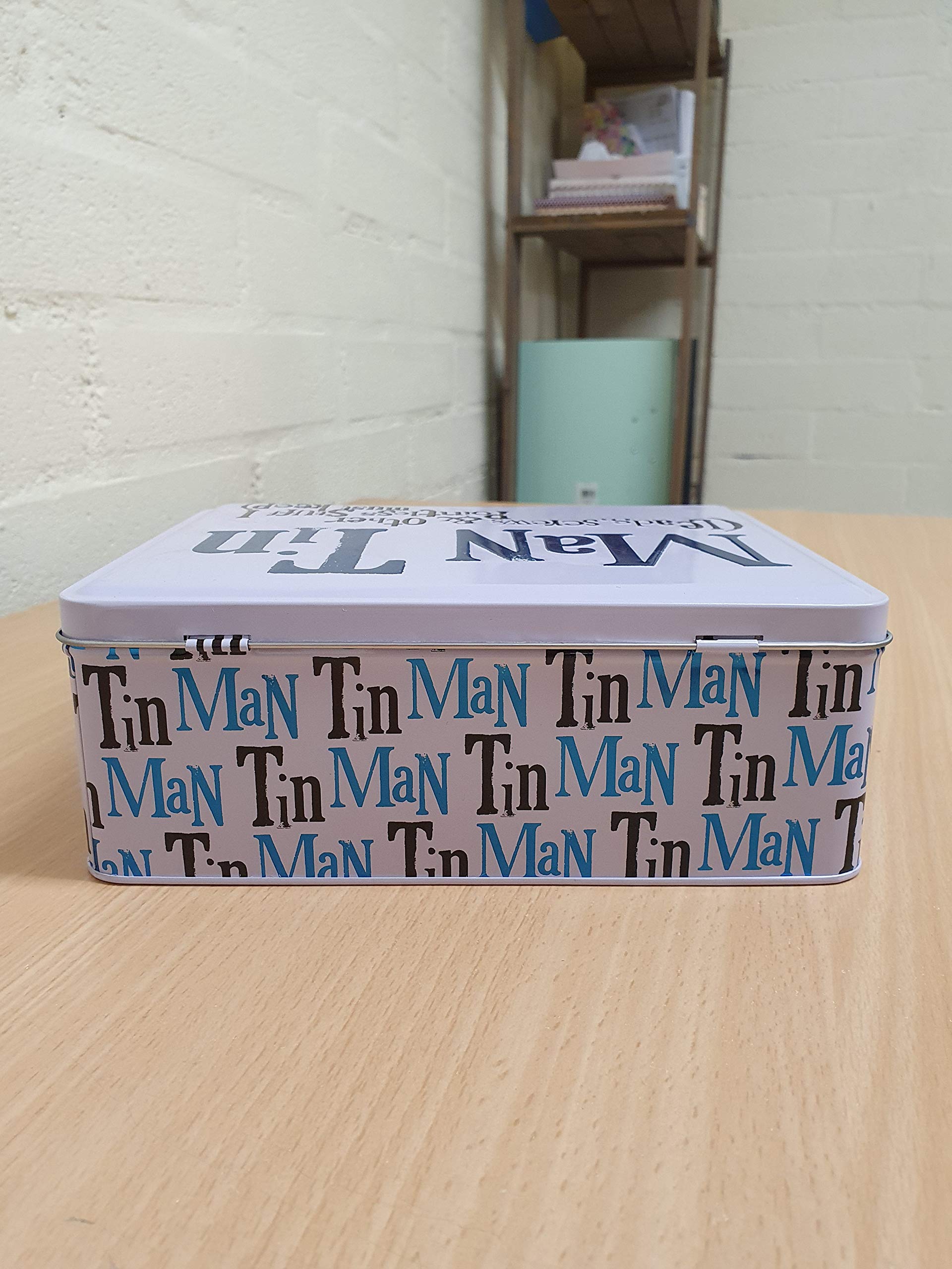 The Bright Side Man Tin - Premium Handmade Tin Box for Collectibles & Keepsakes | Perfect for Jewelry, Coins, and Memorabilia Storage | Great Gift Idea for Men & Women