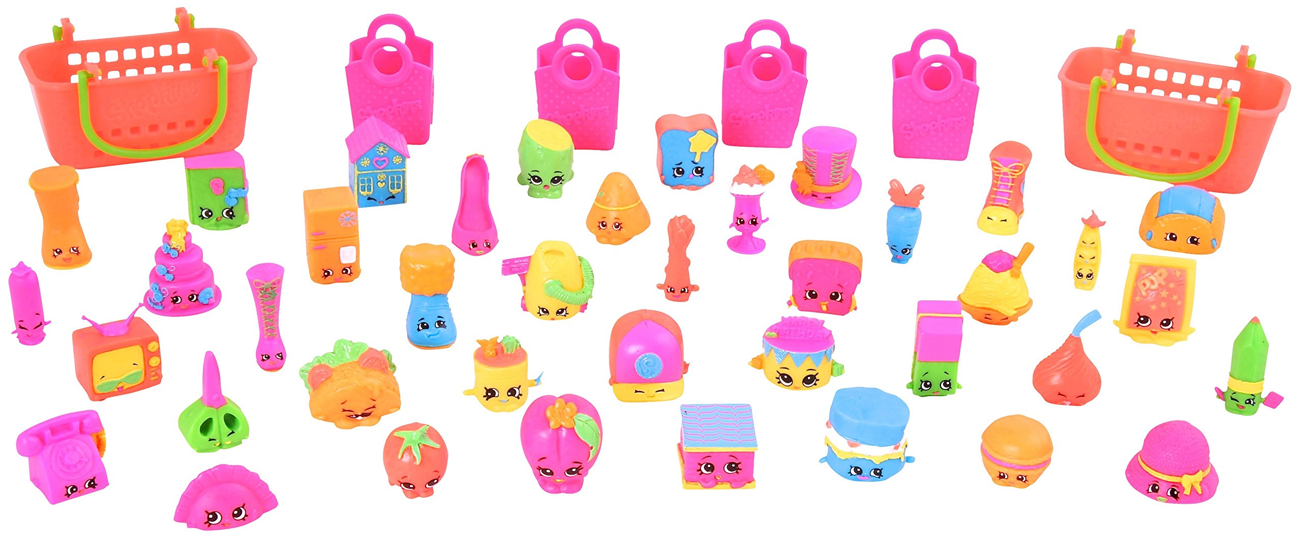 Shopkins Mystery Edition - 40 Modern Themed Collectible Toy Figures for Kids Ages 3+, No Assembly Required, Perfect for Playtime, Birthday Gifts & Collectors