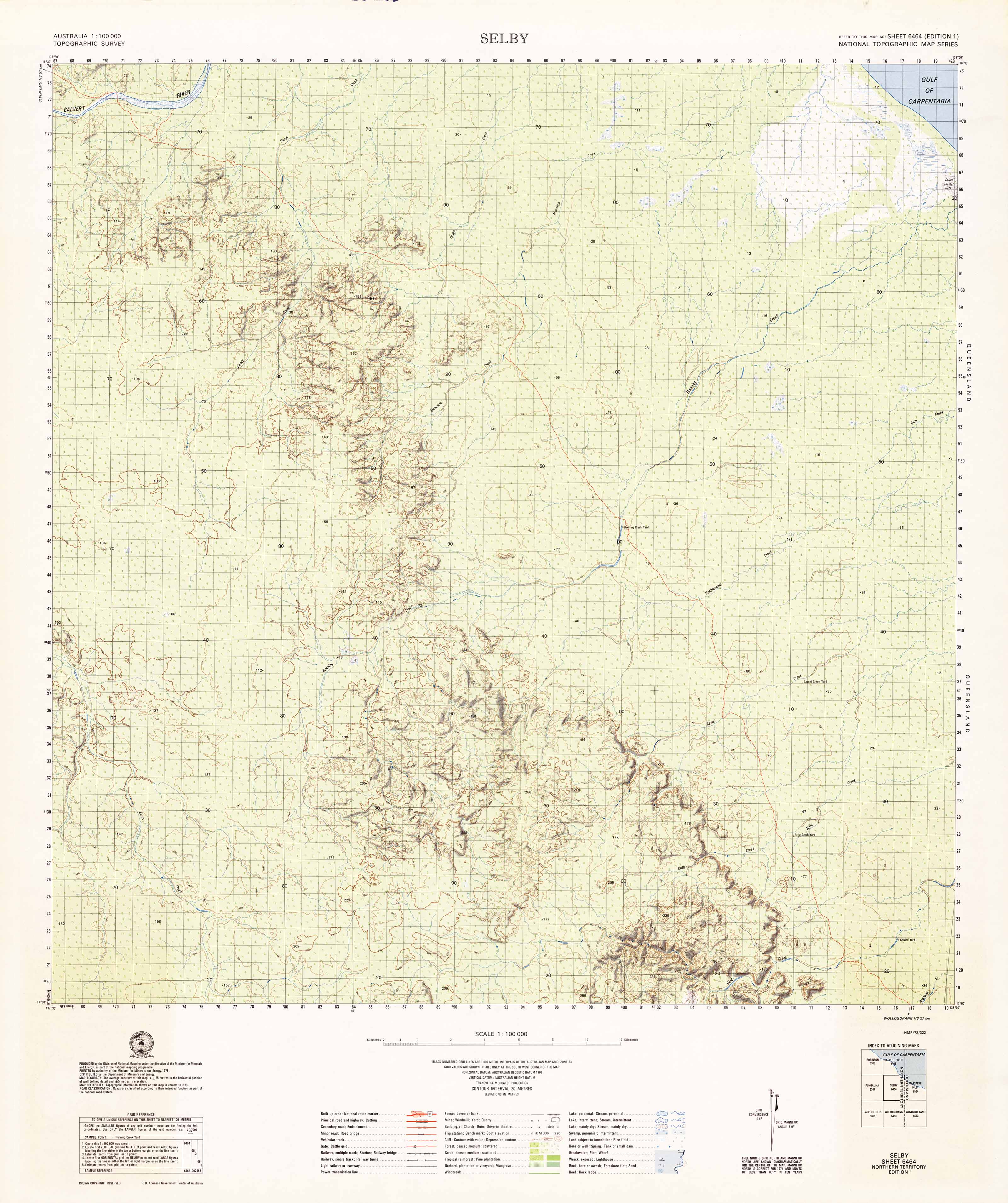 1:100k Topographic Map of Selby - Detailed Hiking & Outdoor Adventure Guide for Camping, Backpacking & Exploration
