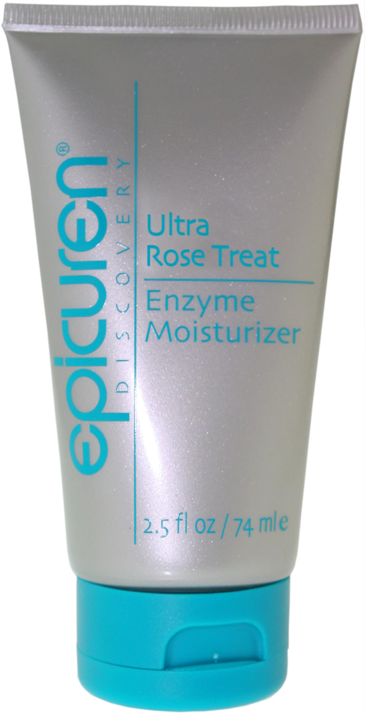 Epicuren Discovery Ultra Rose Treat Enzyme Moisturizer - 2.5 Fl Oz Hydrating Face Cream for Dry Skin | Anti-Aging & Brightening Skincare | Perfect for Daily Use & Night Routine