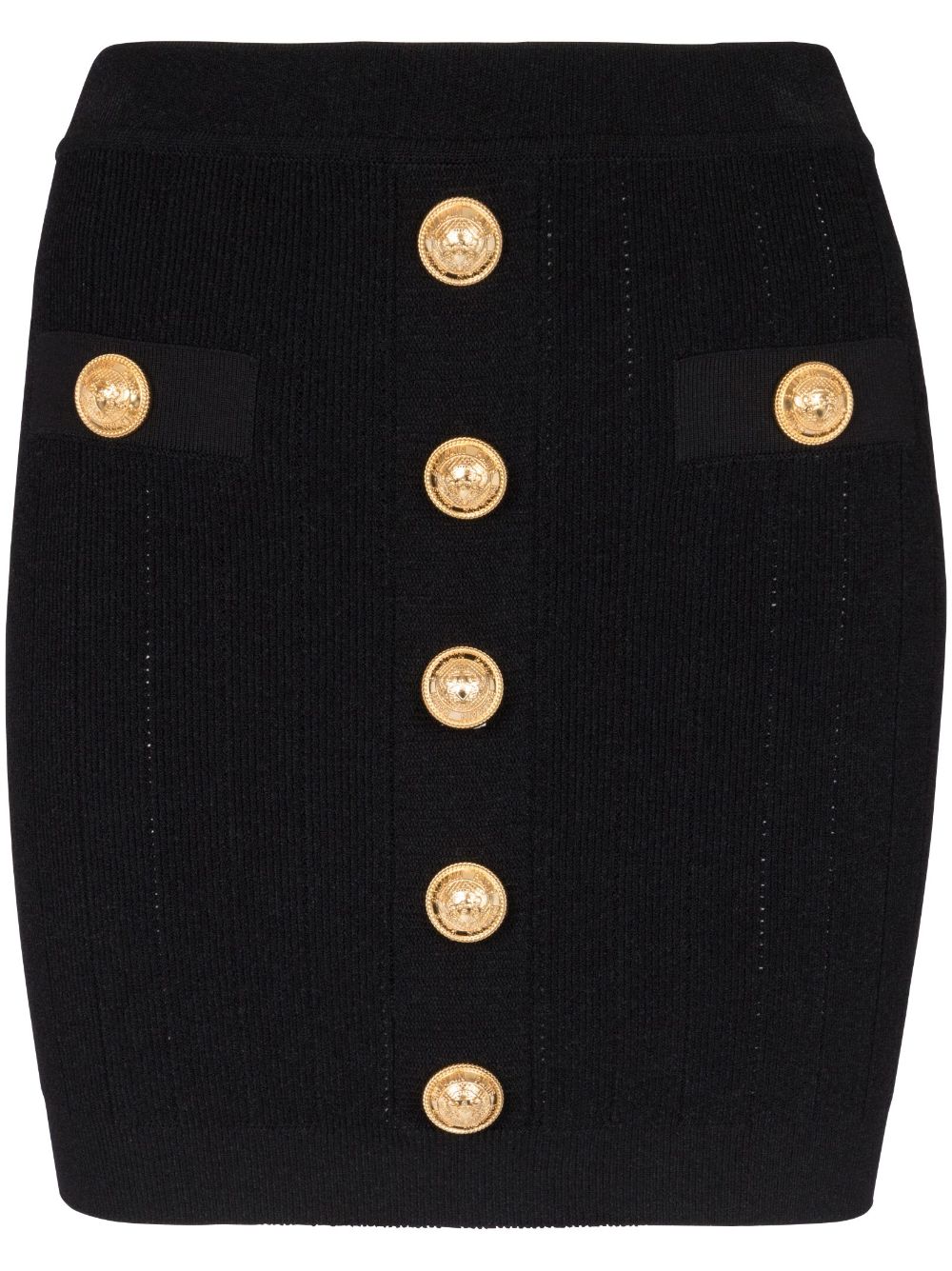Balmain Black Skirts for Women | High-Quality Designer Skirts | Perfect for Parties, Work & Evening Events