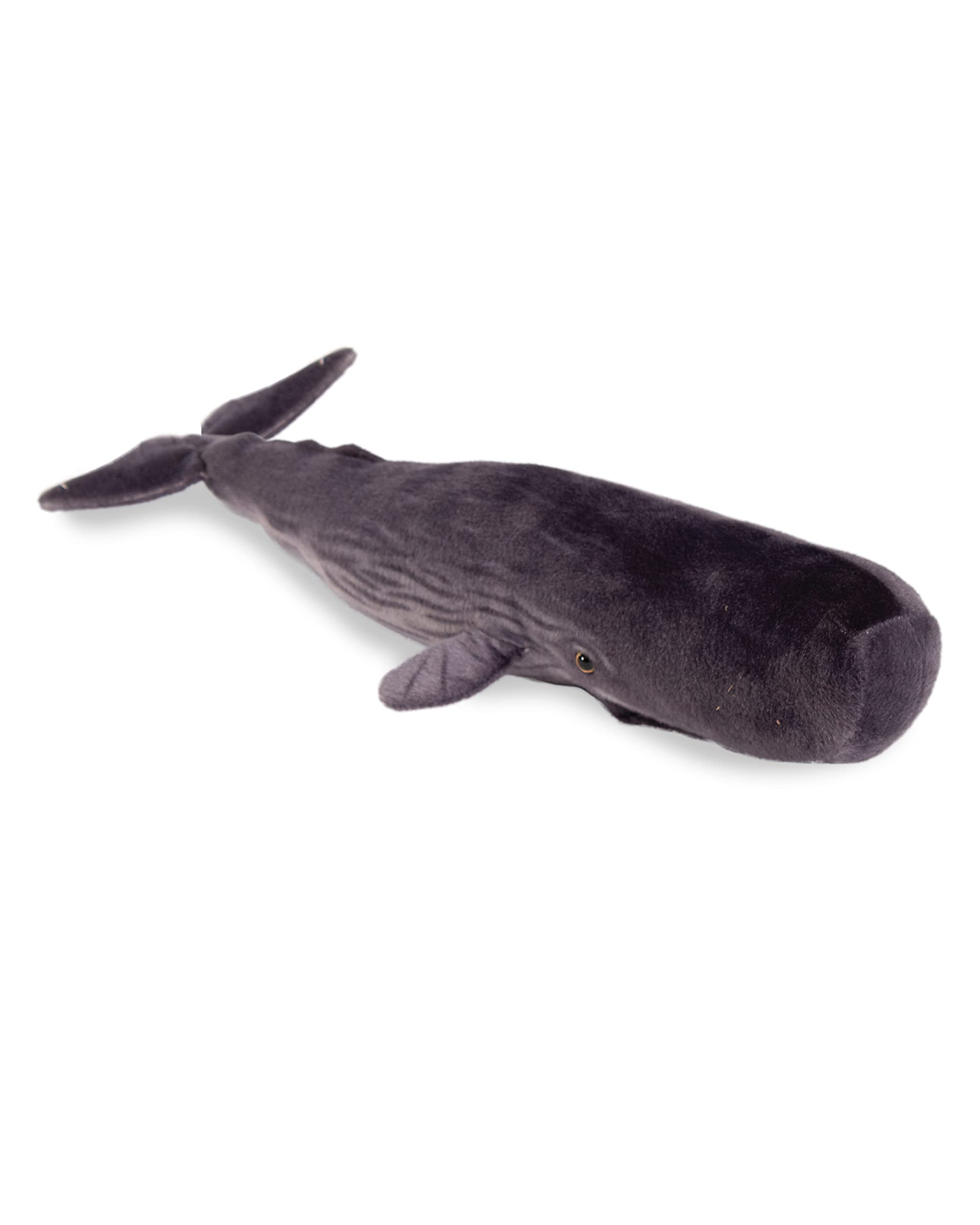 **Realistic Sperm Whale Plush Toy - Large 32.5