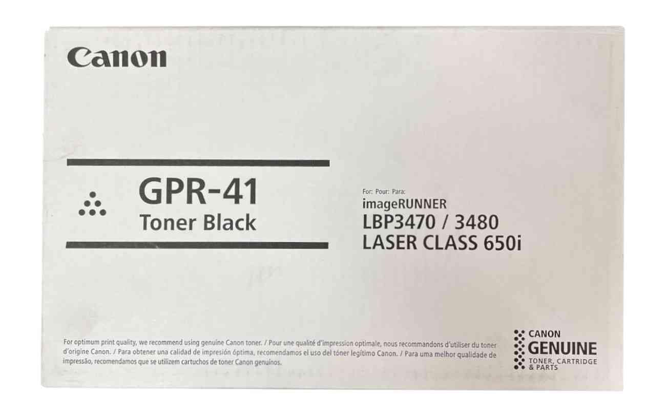 Canon GPR-41 OEM Black Toner Cartridge (3480B005AA) - Compatible with Canon ImageCLASS Printers - Perfect for Home & Office Printing Needs