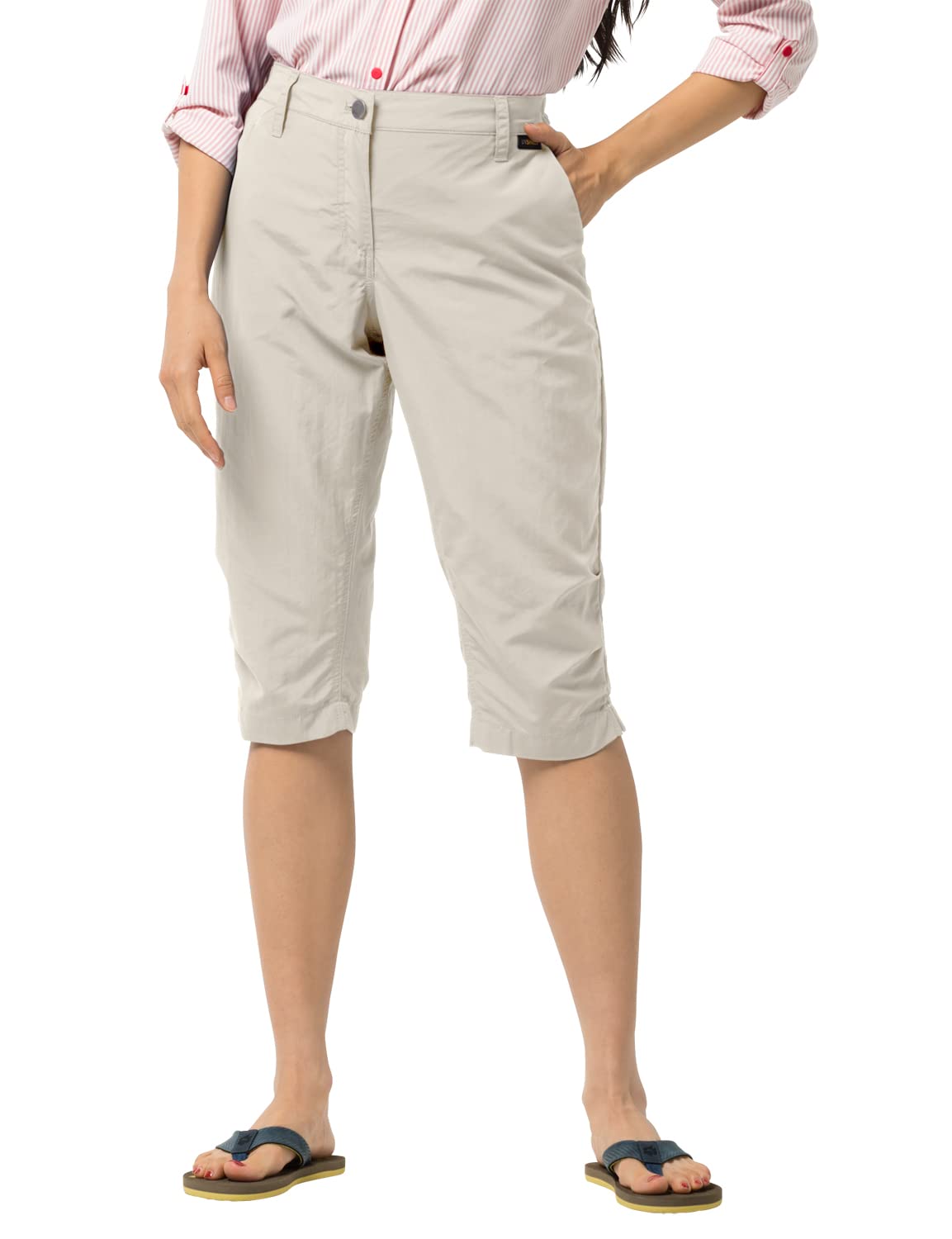 Jack Wolfskin Women's Kalahari 3/4 Hiking Pants for Outdoor Adventures