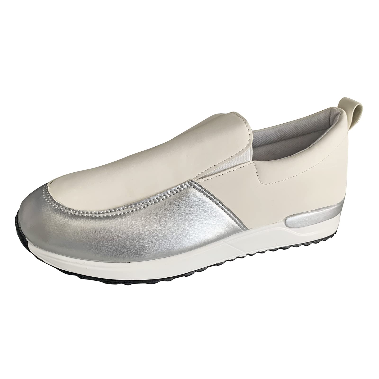 Women's Fashion Sneakers - Comfortable Round Toe Casual Shoes for Women | Non-Slip Walking & Everyday Wear | Perfect for Work, Travel & Outdoor Activities