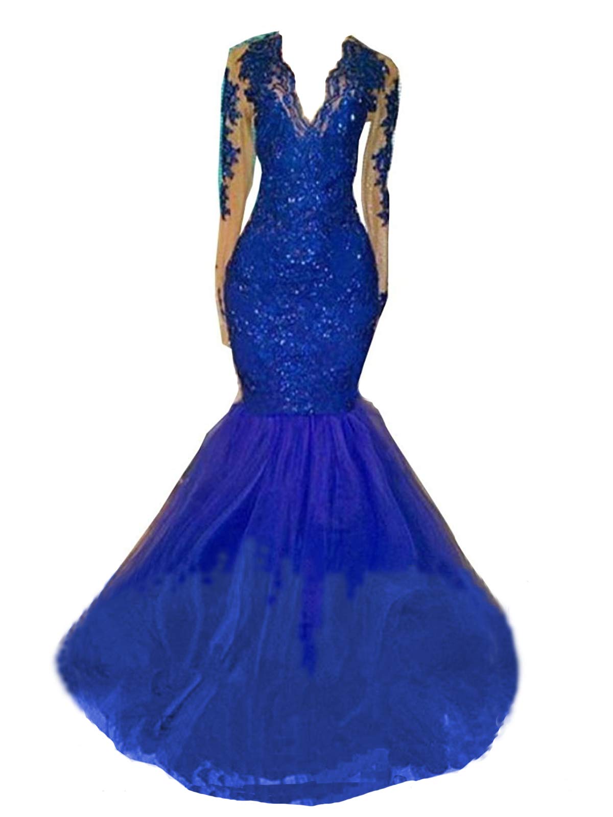 Elegant Black Mermaid Prom Dress with Sleeves for Women - US Size 2 | Formal Evening Gown for Homecoming, Wedding Guest & Special Occasions