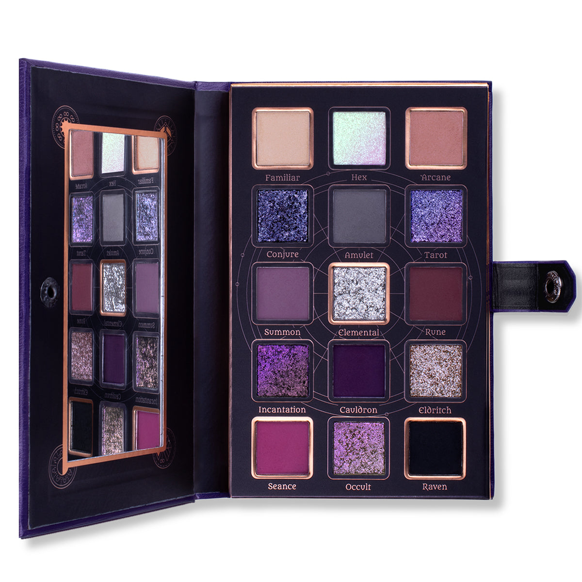 Spellcraft Eyeshadow Palette - 12 Highly Pigmented Matte & Shimmer Shades | Vegan & Cruelty-Free Makeup for Professional & Everyday Looks | Perfect for Parties, Weddings & Date Nights
