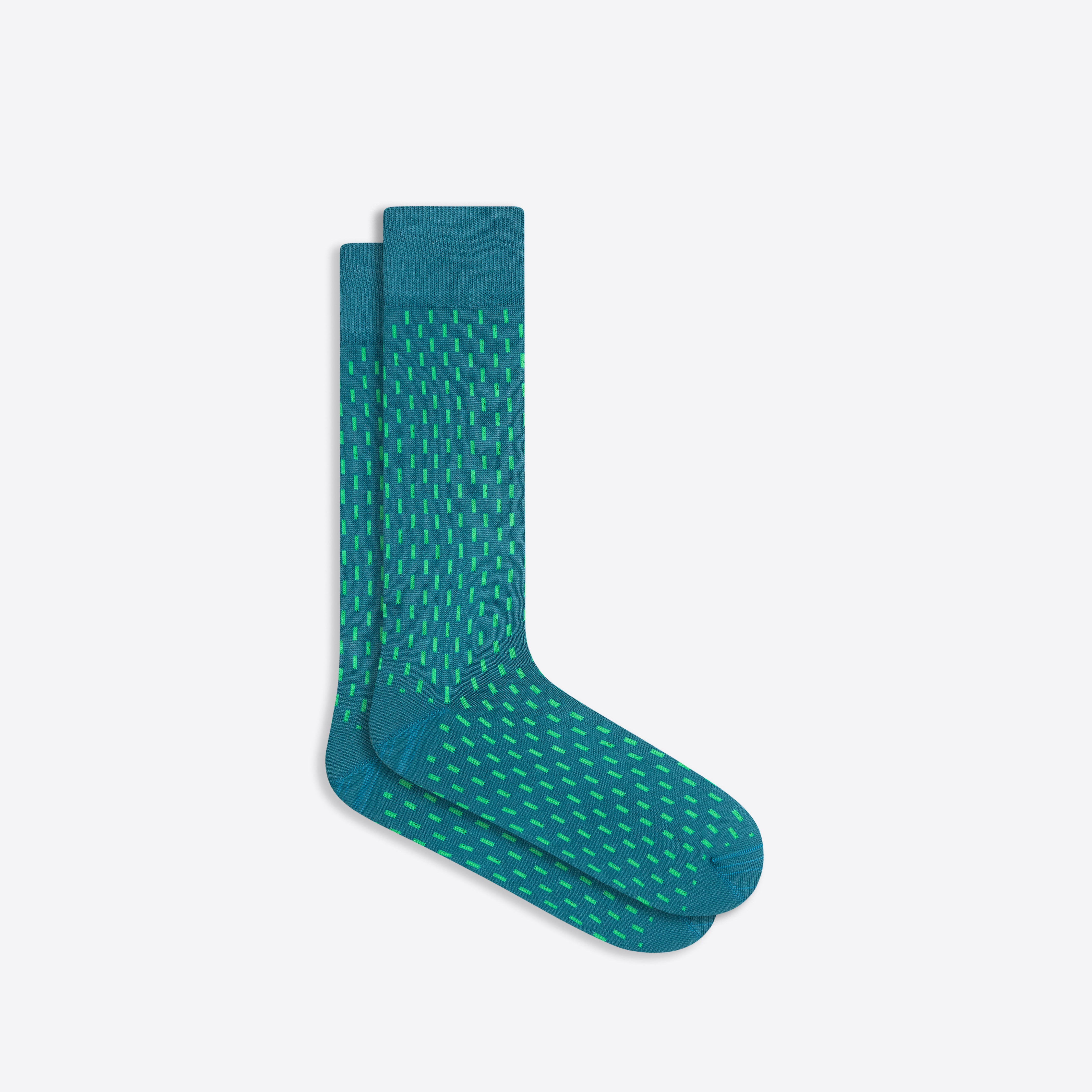 Premium Chalk Stripe Mid Calf Socks for Men & Women - Comfortable Cotton Dress Socks for Business, Office & Formal Occasions