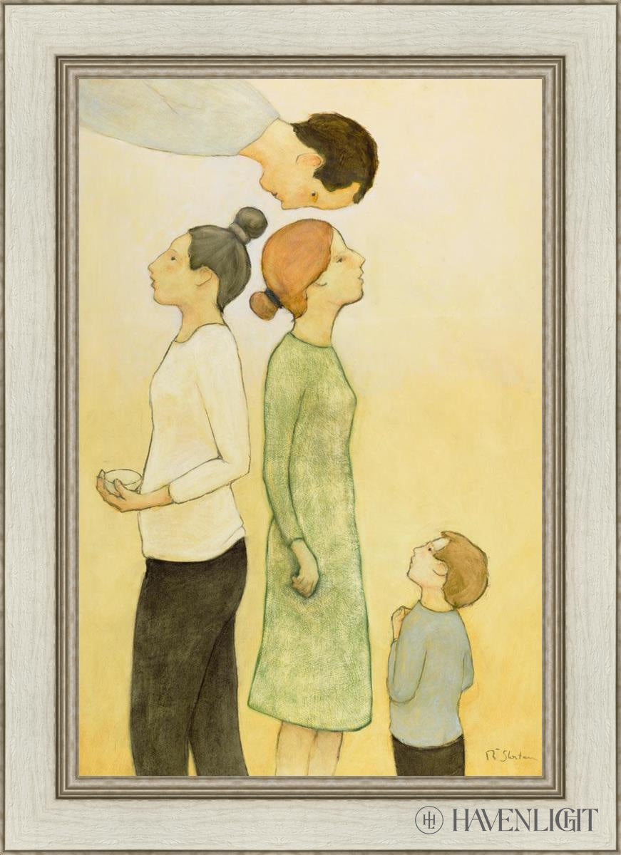 Duet Observed - Romantic Couple Painting by Rick Shorten | Perfect for Valentine's Day Gifts, Anniversary Presents & Home Decor