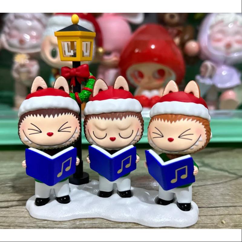 Labubu The Monsters Let's Christmas Series Secret Carol Singer - Cute Collectible Vinyl Figure for Holiday Decorations & Gift Giving