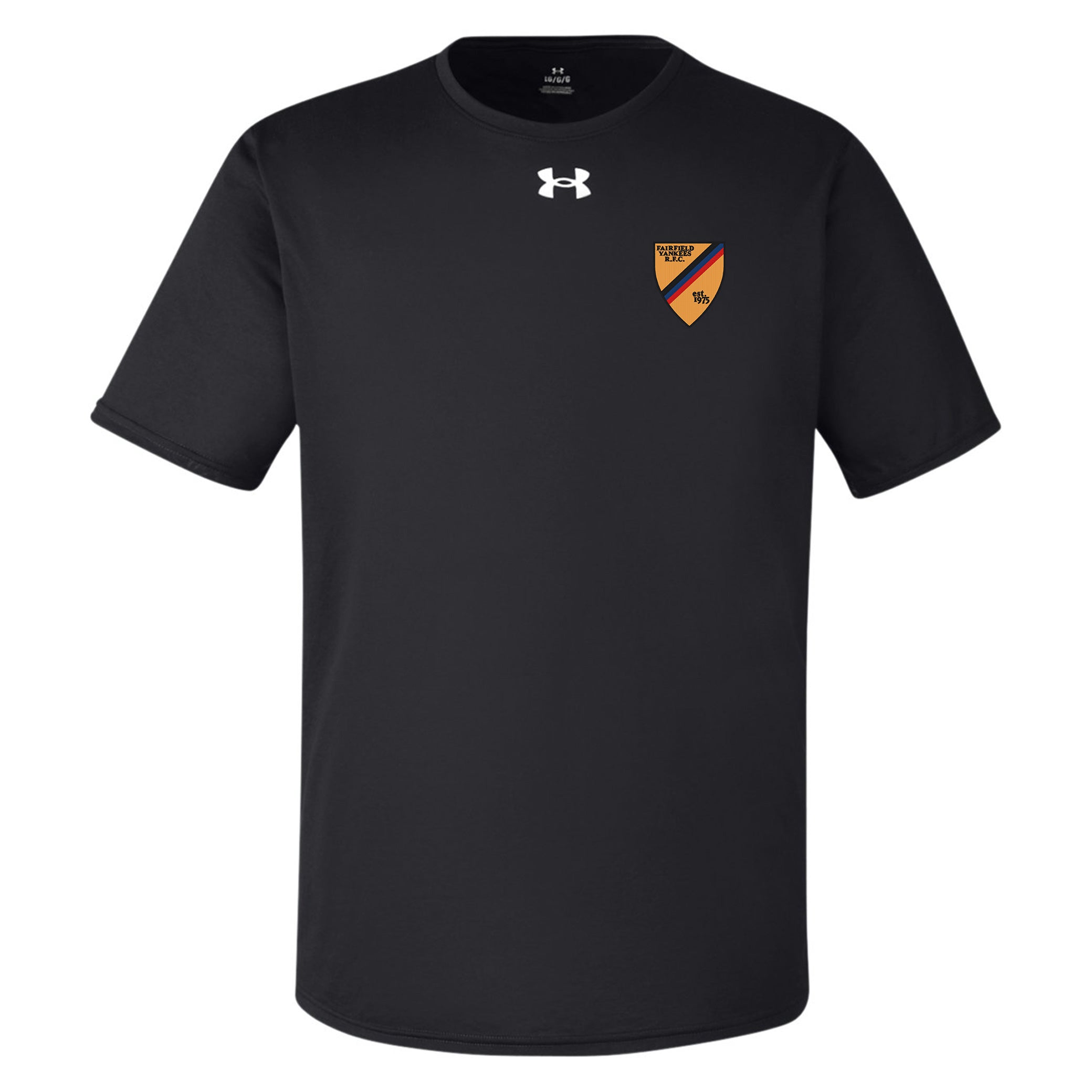 Fairfield Yankees RFC UA Team Tech T-Shirt - Moisture-Wicking Performance Shirt for Rugby & Training - Comfortable Athletic Wear for Men