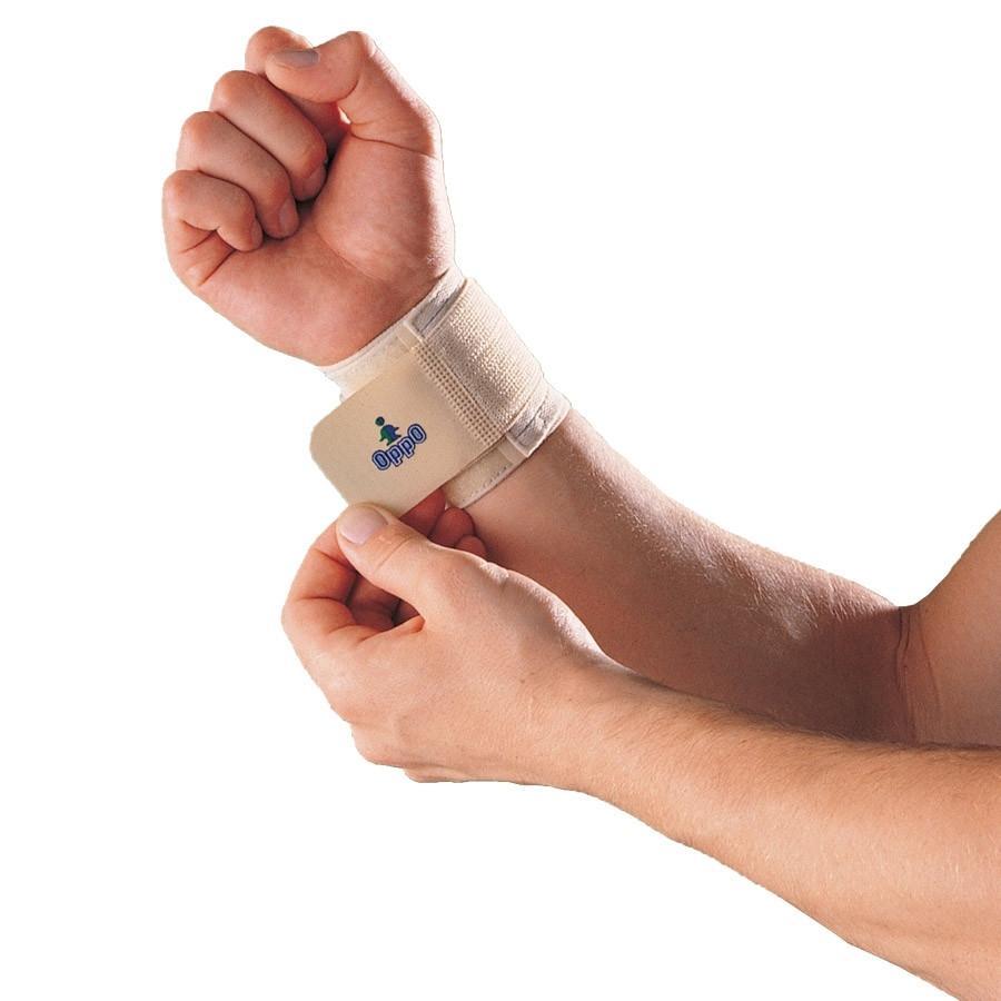 Oppo Wrist Wrap - Elastic UNI Wrist Support for Weightlifting, Gym & CrossFit - Adjustable & Breathable for Men & Women