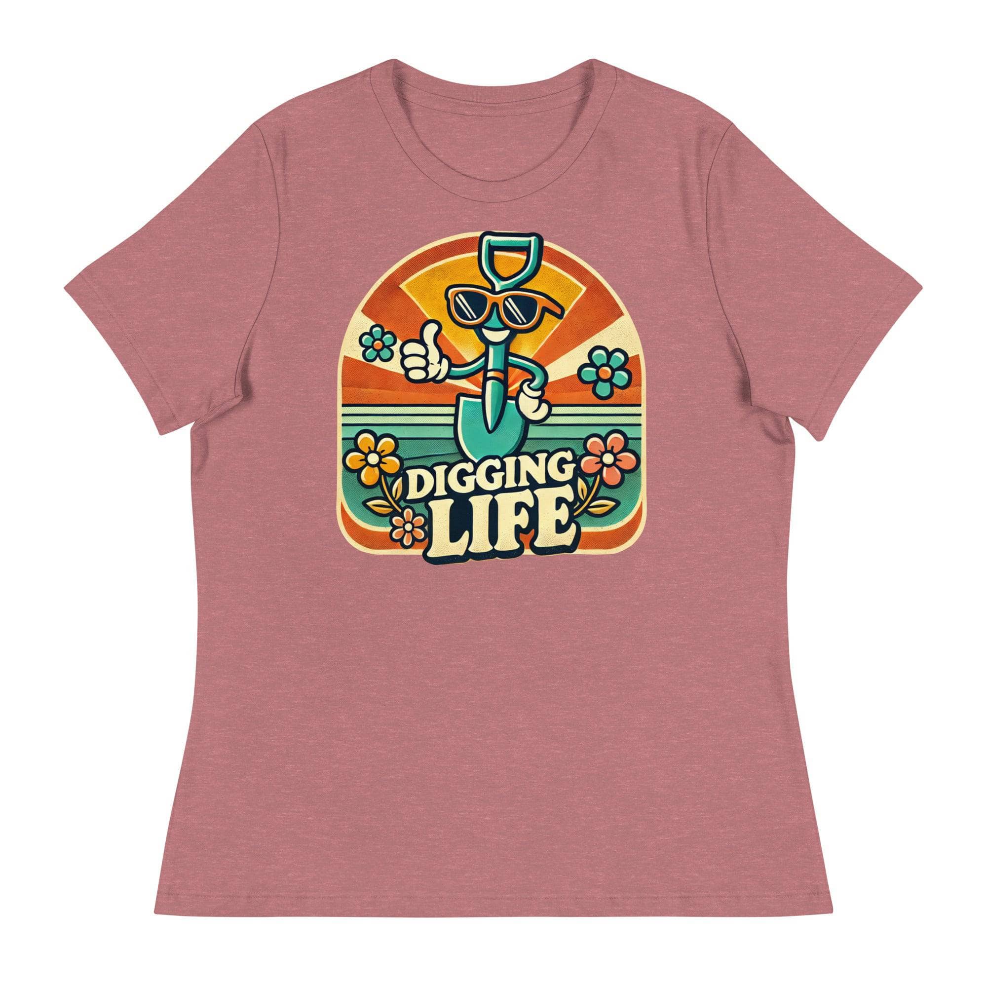 Digging Life Graphic T-Shirt for Men & Women - Comfortable Cotton Tee for Casual Wear, Outdoor Activities & Everyday Style