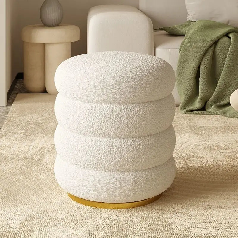 Japanese Tatami Round Stool - Handwoven Natural Fiber Seat - Traditional Asian Floor Cushion for Meditation, Tea Ceremony & Home Decor