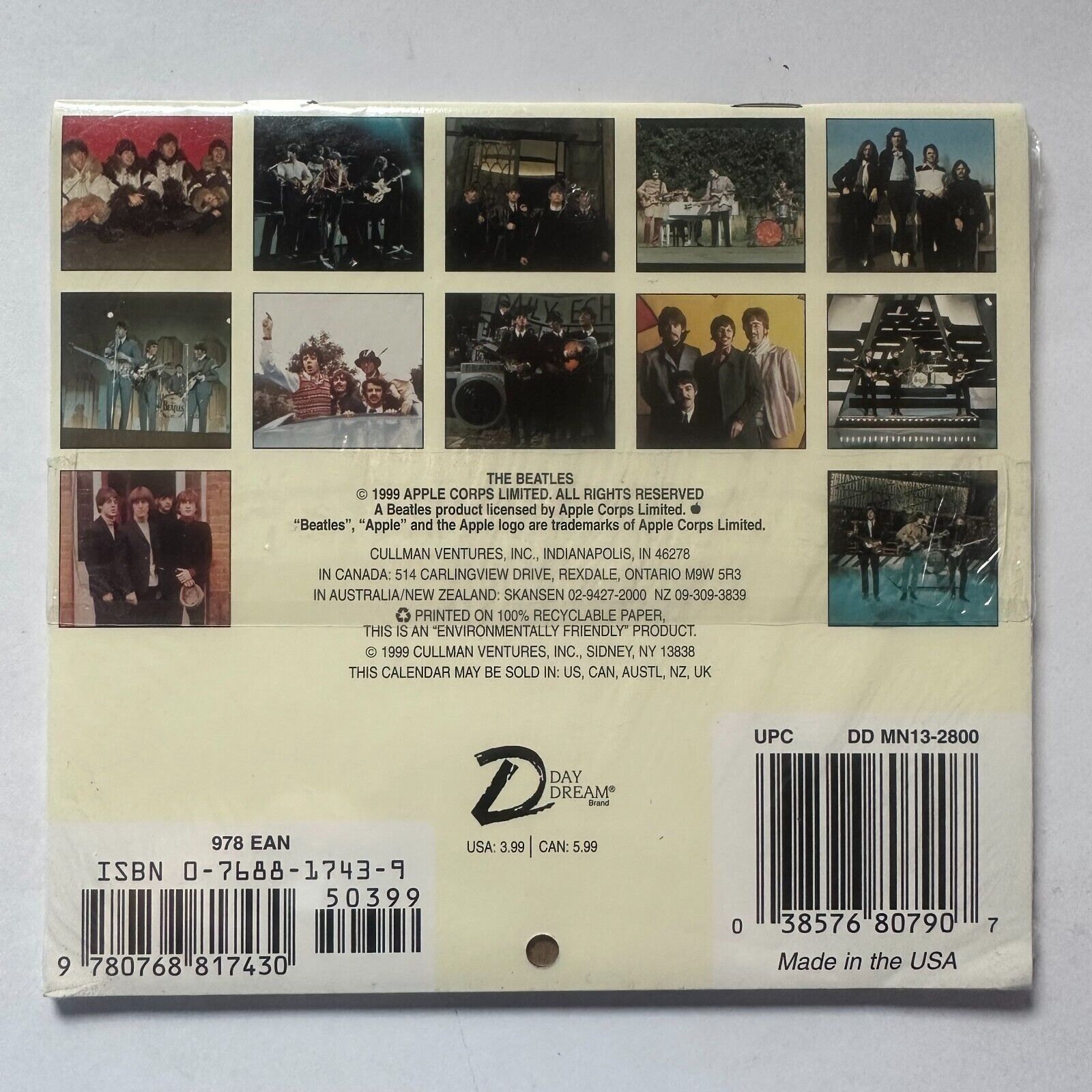 The Beatles 2024-2025 16-Month Wall Calendar | Premium Music Lover Gift | Perfect for Home, Office & Classroom Decor