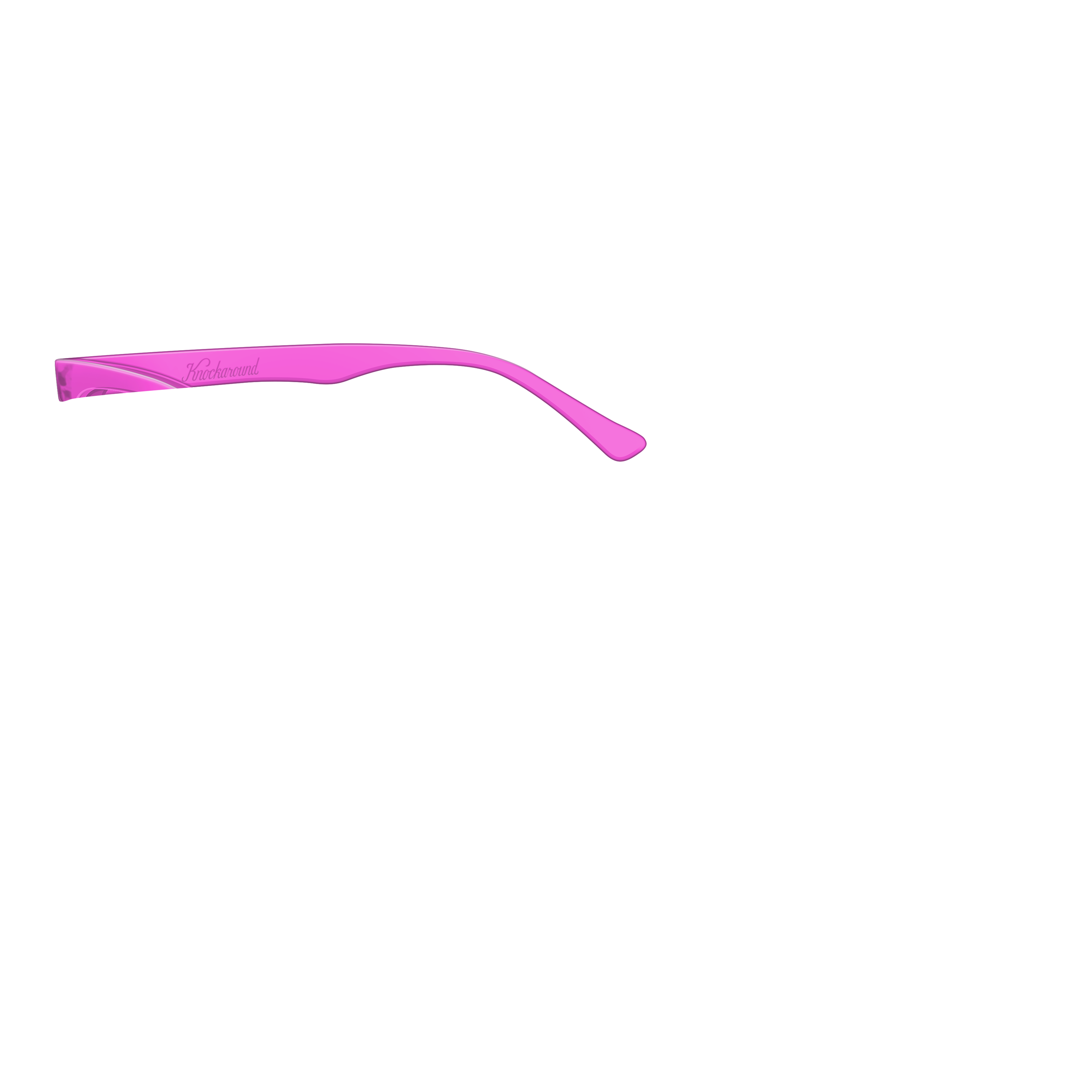 Custom Knockaround Paso Robles Sunglasses - Neon Pink Arms for Men & Women | Perfect for Beach, Driving, and Outdoor Activities