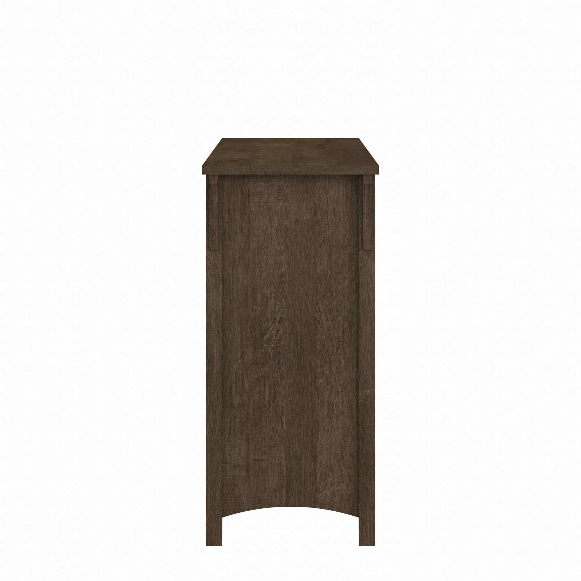 Bush Furniture Salinas 6-Cube Organizer in Ash Brown - Office & Home Storage Solution with Open Shelves for Books, Supplies & Decor - Perfect for Small Spaces, Dorm Rooms & Workstations