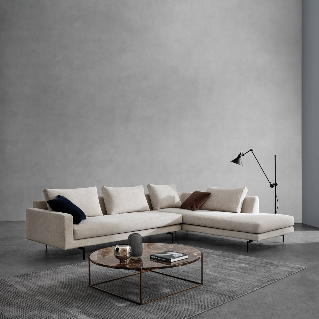 Modular Sofa Edge V2 - Customizable Sectional Couch with 33 & 38 Inch Modules for Living Room, Lounge & Home Theater Seating