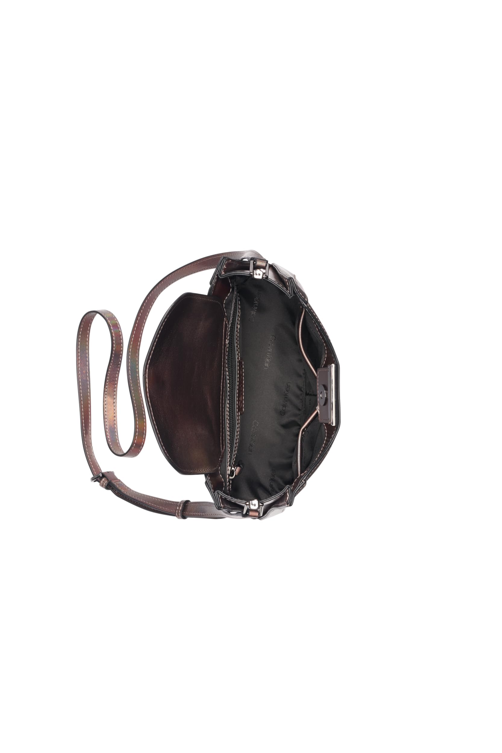 Calvin Klein Wren North/South Crossbody Bag for Women - Stylish Shoulder Purse with Adjustable Strap, Perfect for Work, Travel & Everyday Use