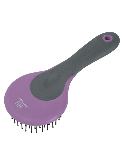 Hy Sport Active Mane and Tail Brush for Horses - Gentle Grooming Tool for Detangling & Shining - Perfect for Daily Care, Show Prep & Trail Rides
