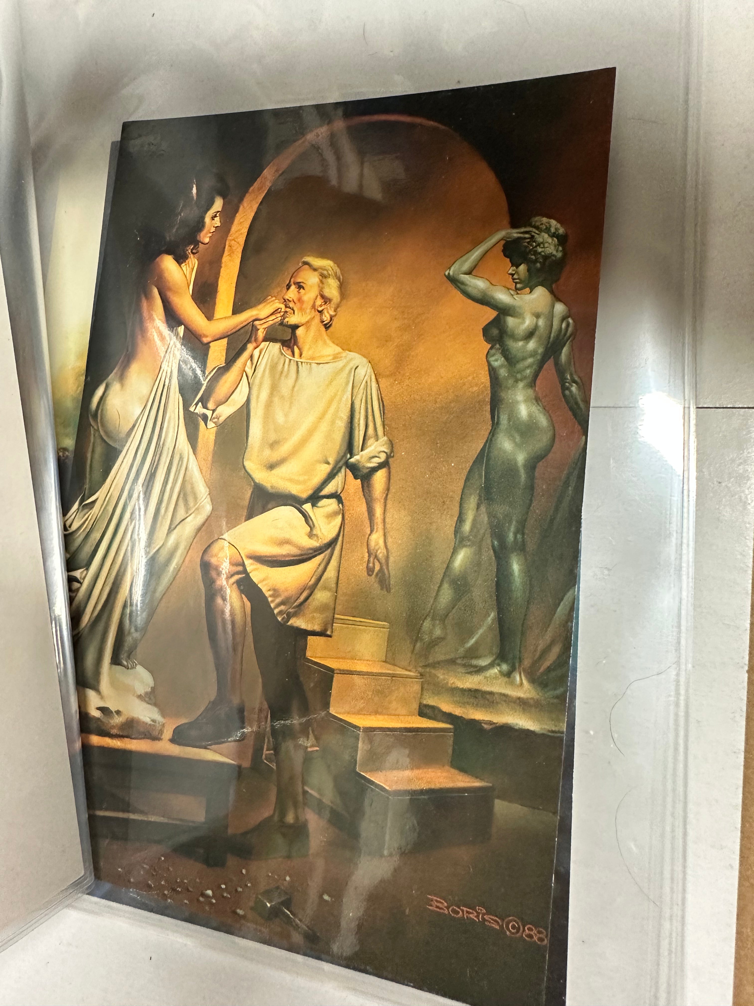 Boris Vallejo Fantasy Artist Rare Numbered 6x9 High Gloss Trading Cards Set - Perfect for Collectors, Art Enthusiasts & Home Decor