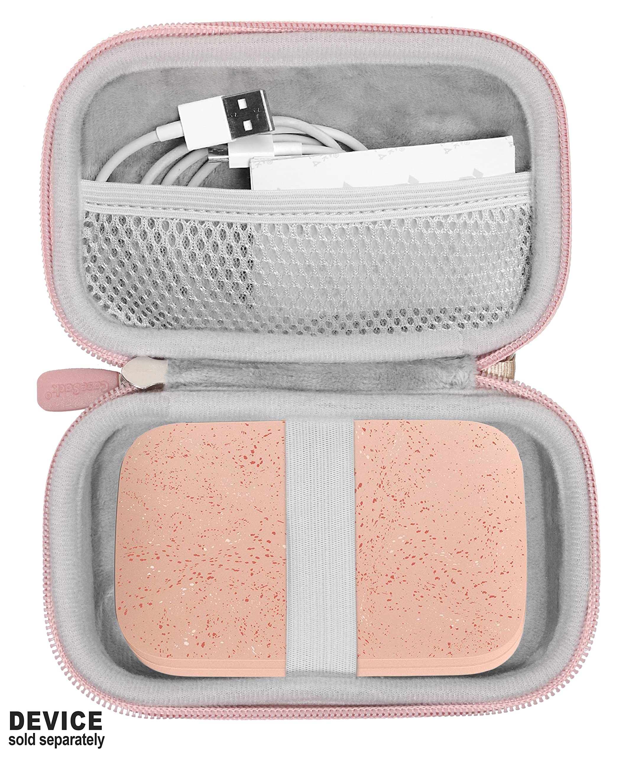 CaseSack Protective Case for HP Sprocket 2x3, Polaroid Snap Touch & Zip Mobile Printers - Durable Cover for 2x3 Photo/Video Printers - Perfect for Travel, Home & Office Use