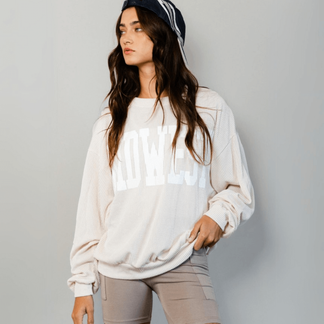Premium Graphic MIDWEST Oversized Sweatshirt - 100% Cotton Unisex Hoodie | Made in USA | Perfect for Casual Wear, Street Style & Loungewear
