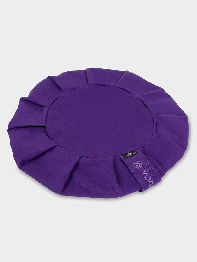 Premium Round Yoga Cushion Cover for Meditation & Home Studio - Soft & Washable EU-Size Bolster Case for Yoga, Zazen & Relaxation at Home