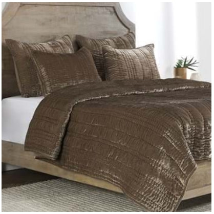 Seville Desert Taupe 3-Piece Queen Quilt Set - Soft & Breathable Bedding for All Seasons | Perfect for Master Bedroom, Guest Room & Vacation Homes