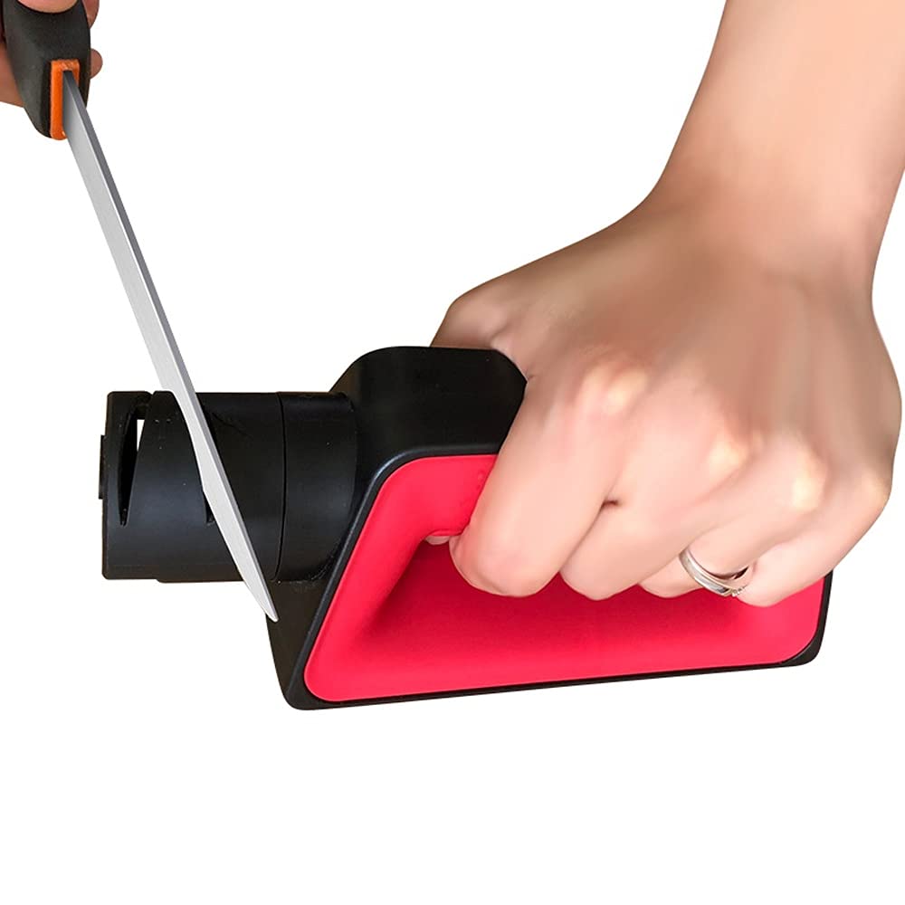 Electric Kitchen Knife Sharpener - Automatic Multifunctional Cutter Grinder for Quick & Precise Sharpening (EU Plug) - Perfect for Home Chefs & Professional Kitchens