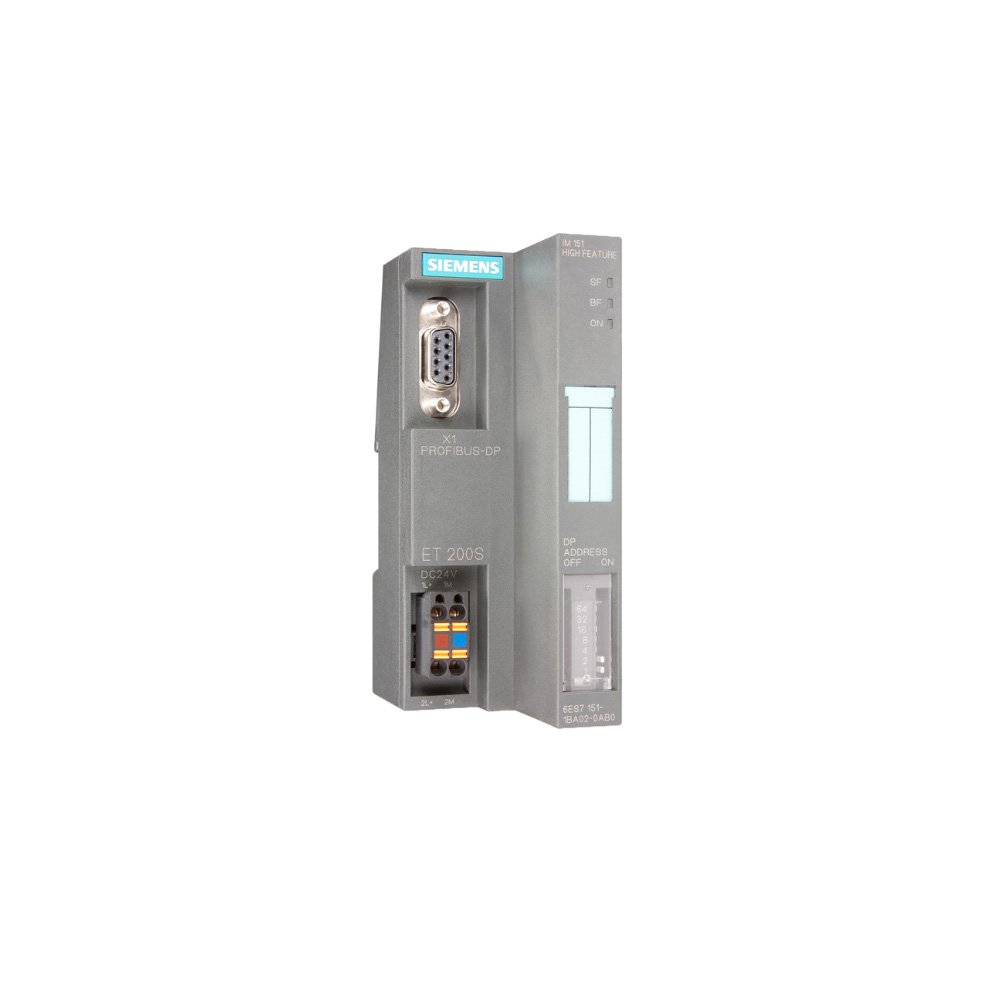 Siemens 6ES7 151-1BA02-0AB0 SIMATIC IM 151 Interface Module - PLC Controller for Industrial Automation | Perfect for Factory Automation & Process Control Systems
