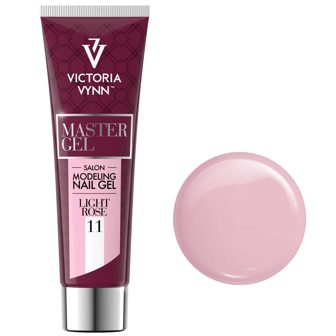 Victoria Vynn Master Gel UV LED Modeling Gel Acrylic Builder - 11 Light Rose 60ml | Professional Nail Extension & Art Builder Gel for Salon & Home Manicure | Long-Lasting Shine & Strength