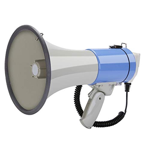 Brensty 50W High Power Portable Outdoor Speaker - Handheld Loudspeaker with Recordable Function & Tweeter for Camping, Beach Parties, and Outdoor Events