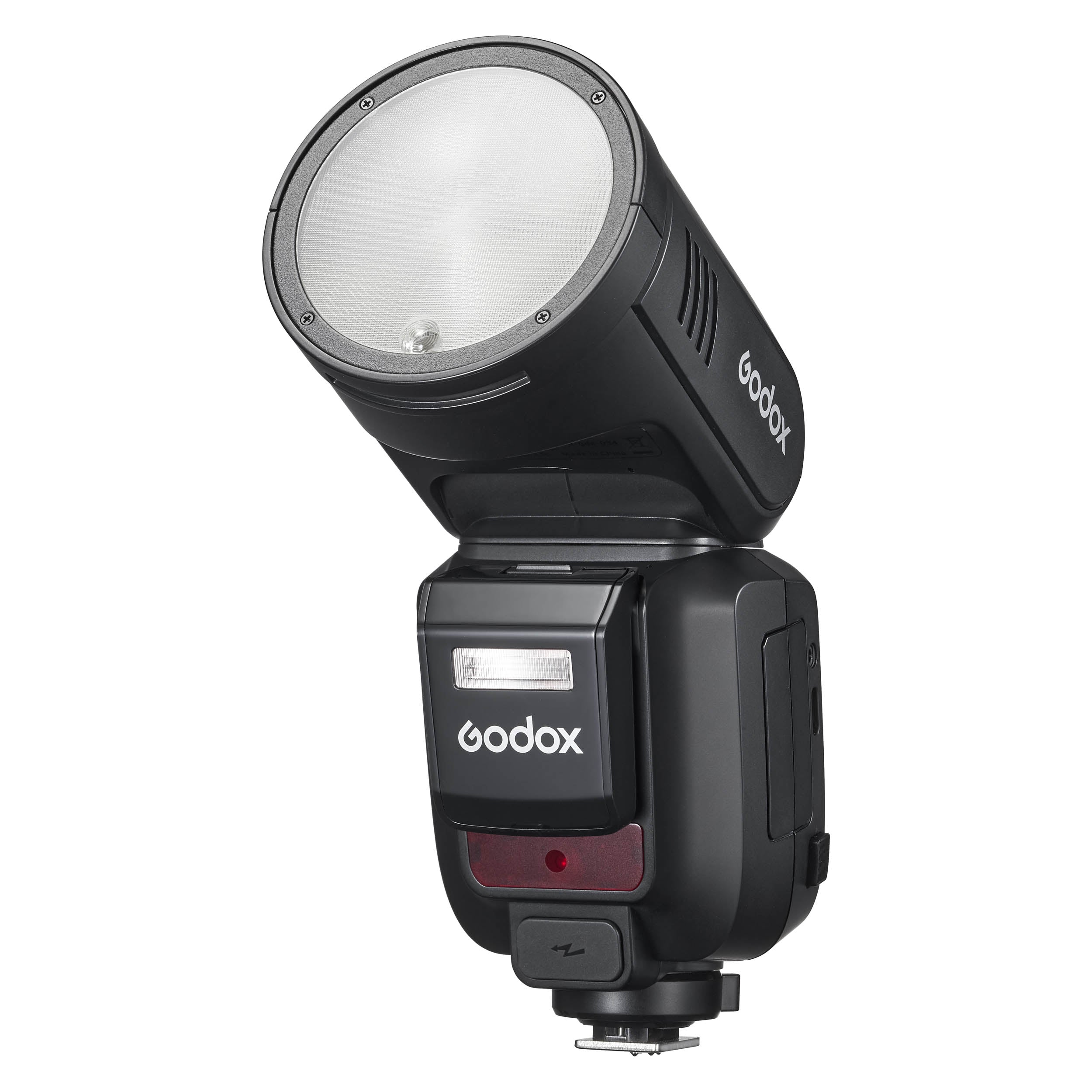V100 100Ws Round Head Speedlite Flash for Canon Nikon Sony DSLR Cameras - Professional Studio Photography & Portrait Lighting Accessory