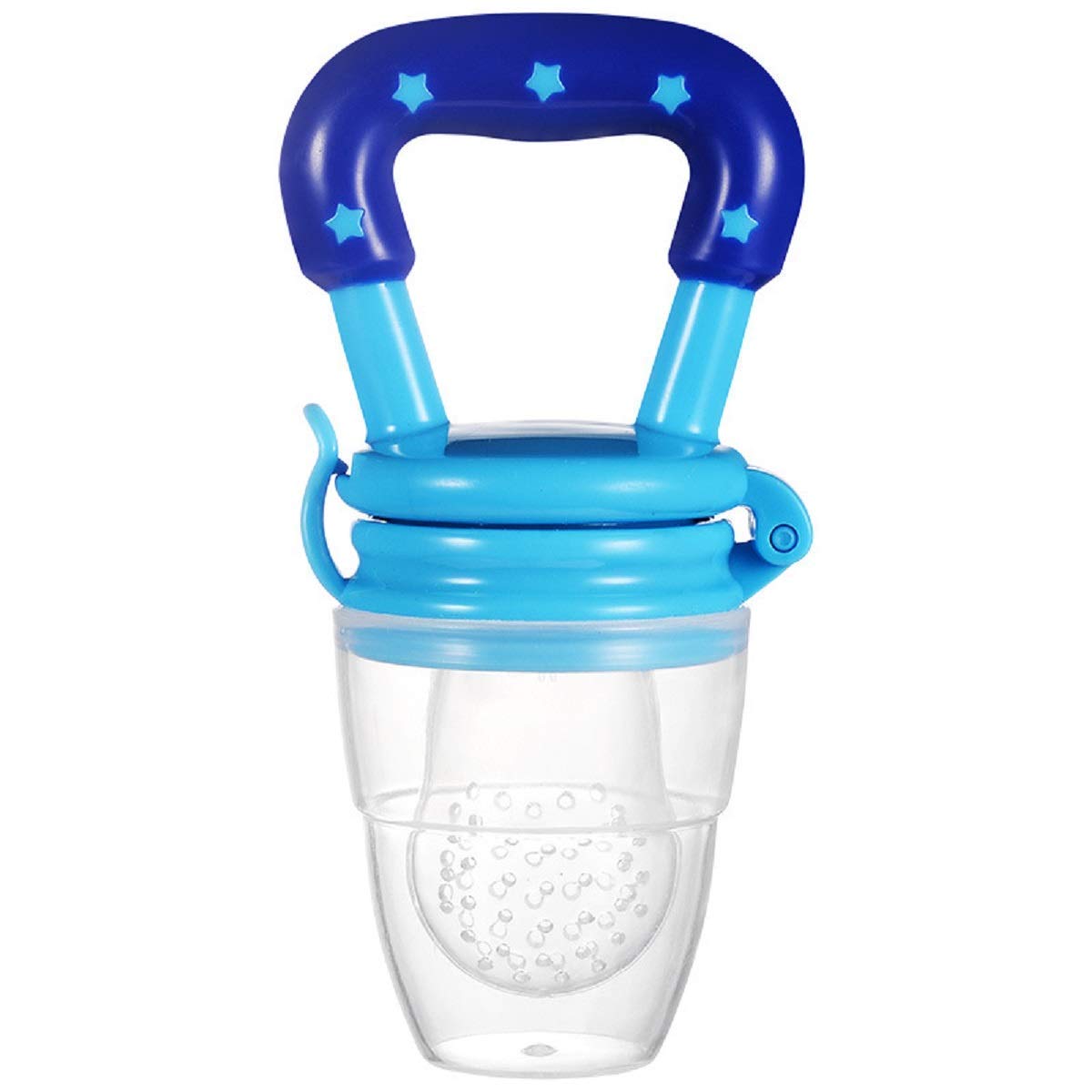 BPA-Free Silicone Baby Fruit Feeder & Food Nibbler - Safe Pacifier for Infants & Toddlers - Perfect for Teething, Snacks & First Solid Foods - Ideal for Home, Travel & Daycare Use