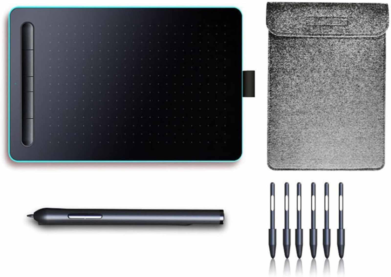 Passive Digital Drawing Tablet for Computer & Phone - Jorge Live Sketch Pad for Design & Art, Blue | Perfect for Graphic Designers, Artists & Online Teaching