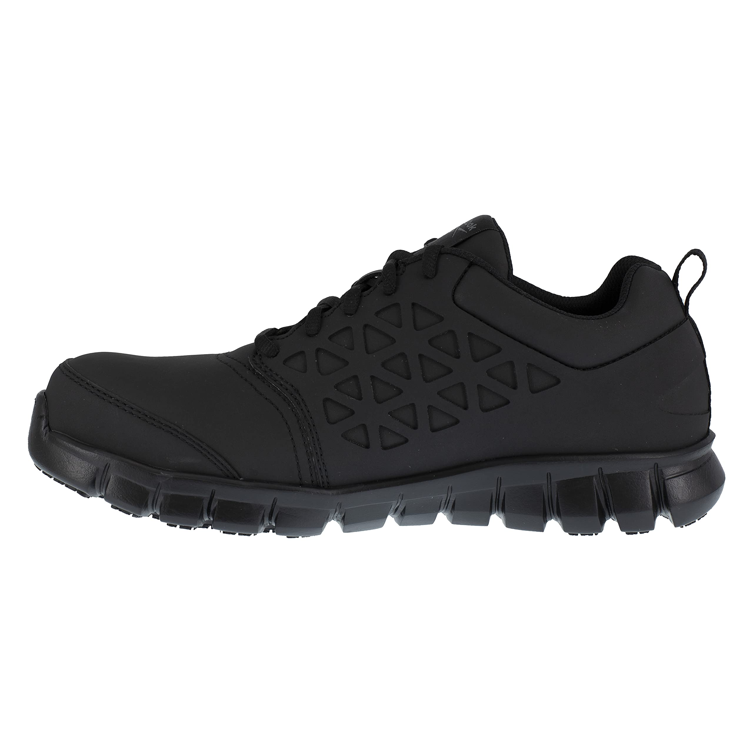 Reebok Men's Sublite Cushion Safety Toe Work Shoes - Lightweight Athletic Industrial Construction Shoes for Comfort & Protection | Perfect for Warehouse, Factory, and Outdoor Work Sites