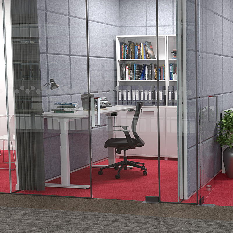 AGILE PRO Electric Height Adjustable Standing Desk - Dual Motor 2 Column Sit to Stand Desk for Home & Office - Perfect for Ergonomics & Workspace Productivity