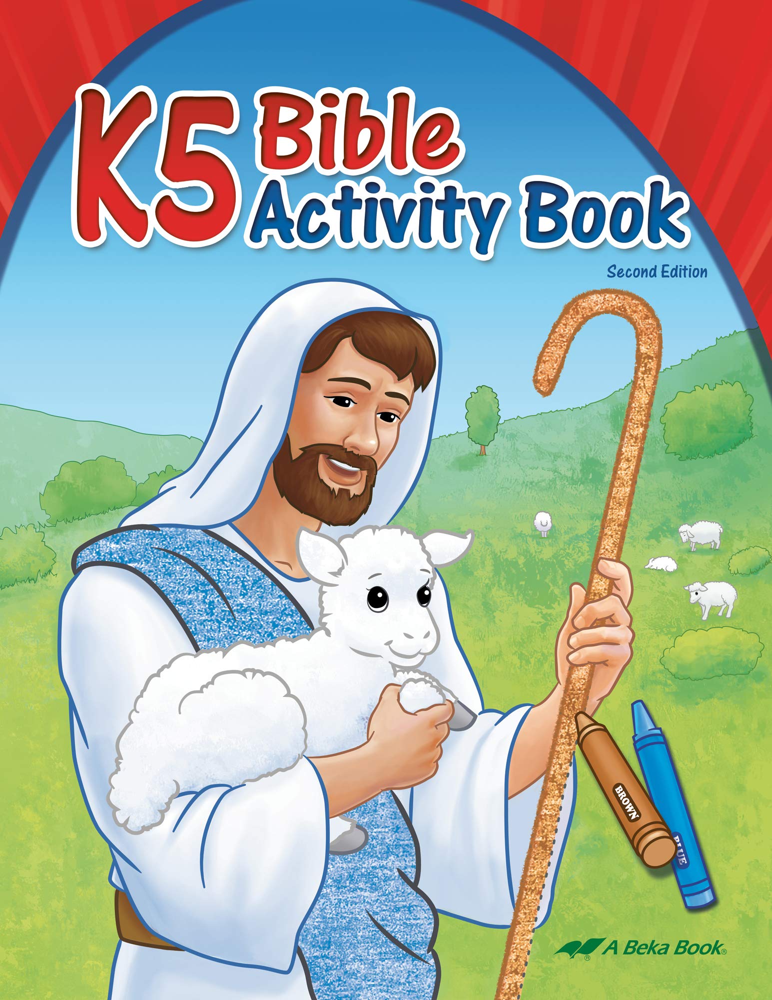K5 Bible Activity Book - Abeka Bible Coloring & Activity Book for Kids | Fun Christian Learning & Sunday School Activities